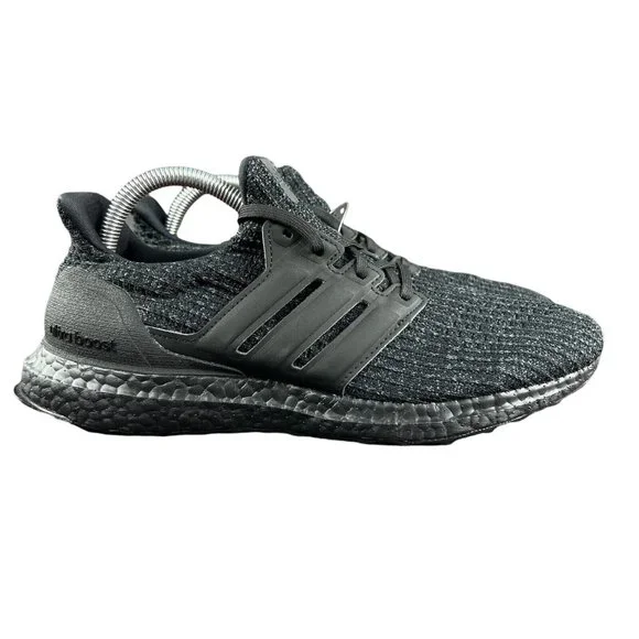 Adidas Men's UltraBOOST Triple Black Core Red Running Shoes F36641 Sizes 